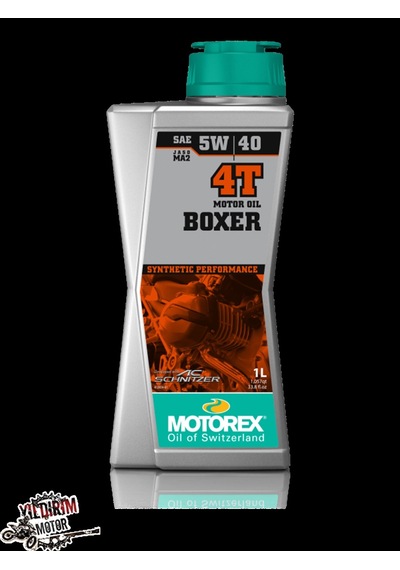 Motorex Boxer 4T Sae 5W40 Jaso Ma2 Yağ 1Lt