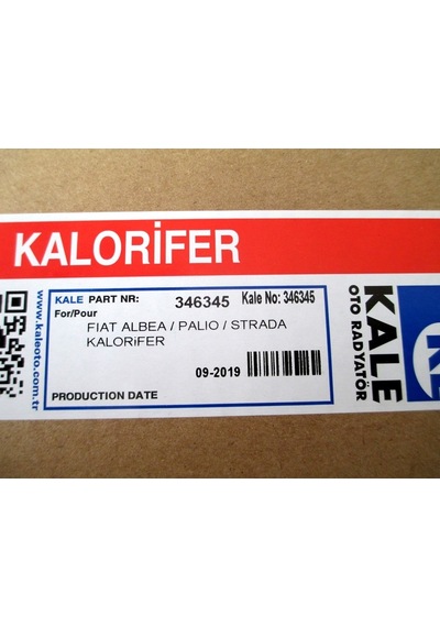 7078698 Kalorifer Radyatörü Musluklu1,4 Palio-Siena-178Bmc Kale 257590329