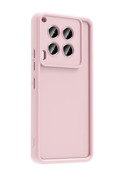 Tecno Camon 30 Kılıf Kamera Korumalı Kalın Silikon Üstün Koruma Celikaksesuar Pembe