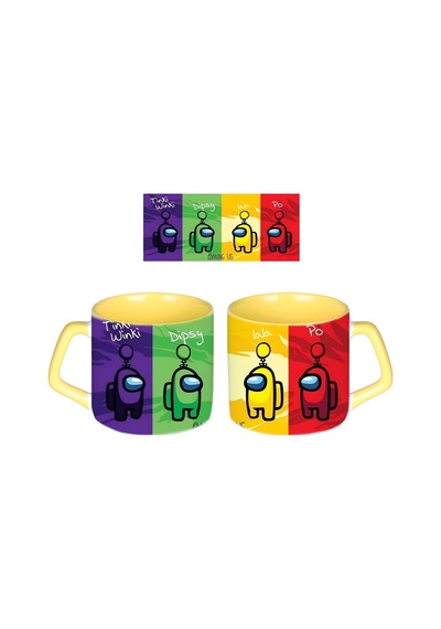 Teletabi Kupa Bardak Tek Adet 0500 Çok Renkli