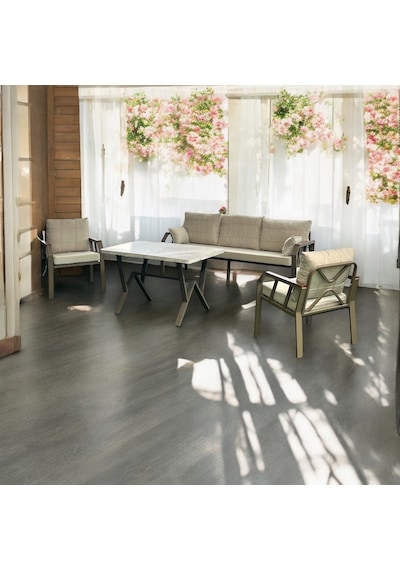 3 1 1 Masa Dekoratif Bahçe Balkon Mobilyası,krem Bej 3 1 1 Masa Dekoratif Bahçe Balkon Mobilyası,krem Bej