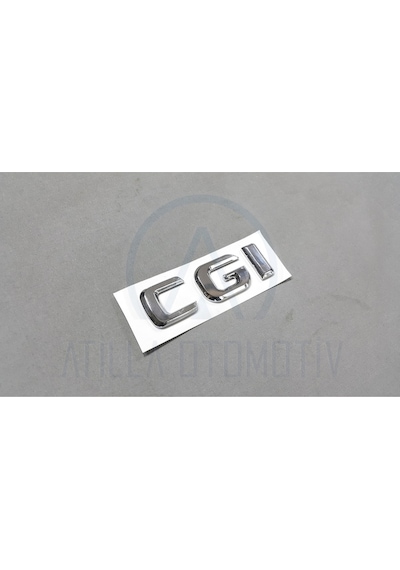 Mercedes S Serisi W221 2005-2013 Cgi Bagaj Yazısı Krom