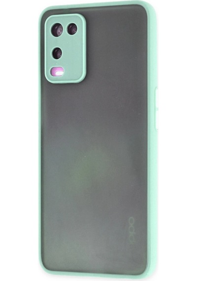 Cosmotex Newface Oppo A54 4g Kılıf Montreal Silikon Kapak - Turkuaz