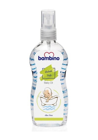 Bambino P0988 Aloe Vera Özlü Sprey Bebek Yağı 125 ML