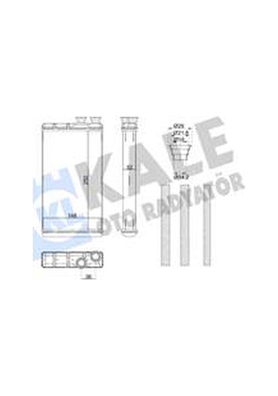 Kalorıfer Radyatoru A4-a5-a6-a7-q7-touareg 10-