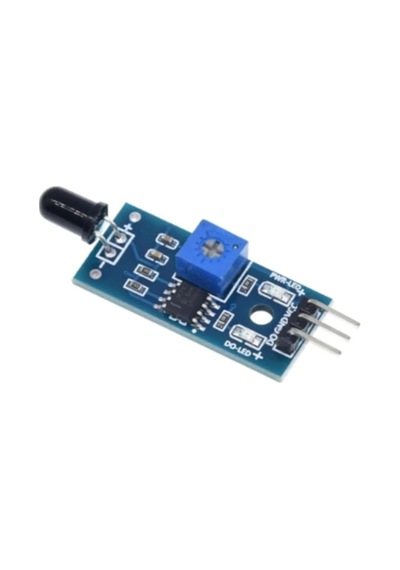 Ateş Alev Algılayıcı Sensör Kartı Flame Sensor Modül Alev Algılayıcı Ir Rodevino