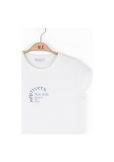 Xo Kids Kız Çocuk Tişort 10-16 Yaş 38804 Ekru