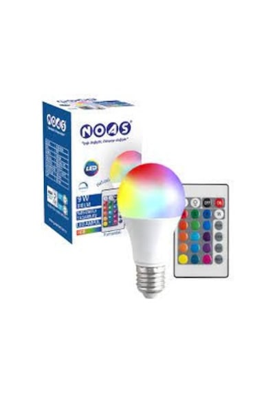 NOAS 9 WATT RGB LED AMPUL