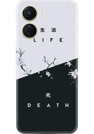 Vivo Y16 Kilif Resimli Silikon Life And Death 1339 566401233
