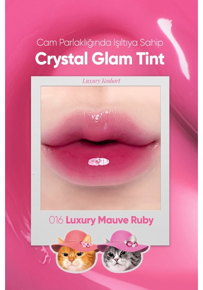 Clio Crystal Glam Tint 16 Luxury Mauve Ruby