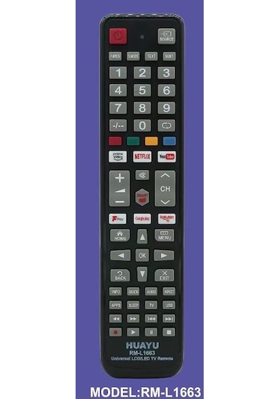 HUAYU KL RM-L1663 NETFLIX-YOUTUBE-GOOGLE PLAY TUŞLU UNIVERSAL LCD