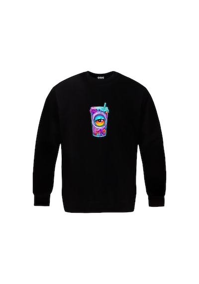 Trip Unisex Sweatshirt Siyah
