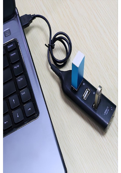 4 Port Usb Çoğaltıcı Çoklayıcı Hub Usb 2.0 Çoklama Pc Laptop Usb-kart Çoklayıcı