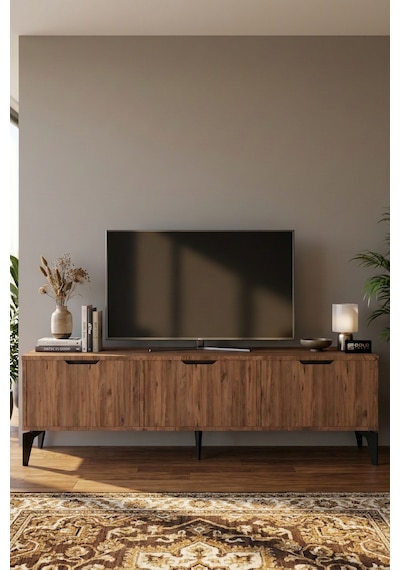 Royal Tv Sehpası Suntalam 160x35 Cm Kahverengi