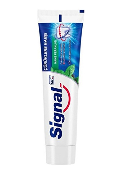 4 Adet Signal Diş Macunu Çürüklere Karşı Nane 100 Ml