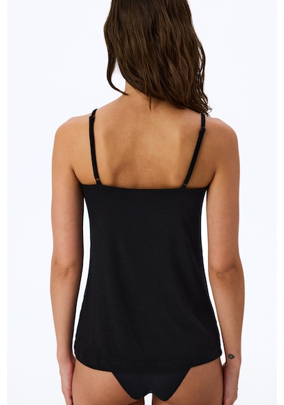 Penti Siyah Kaşmir Thin Strap Atlet