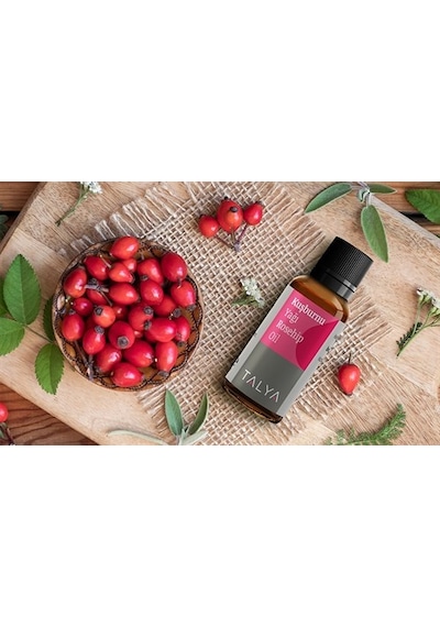 Talya Soğuk Sıkım %100 Saf ve Doğal Kuşburnu Yağı 20 ML