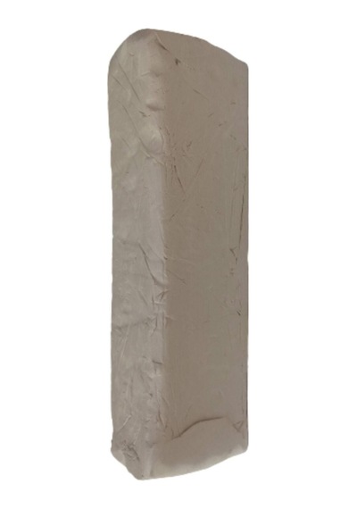 2 Kg Beyaz Seramik Hamuru, Doğal Kil Çamuru 2000 Gram