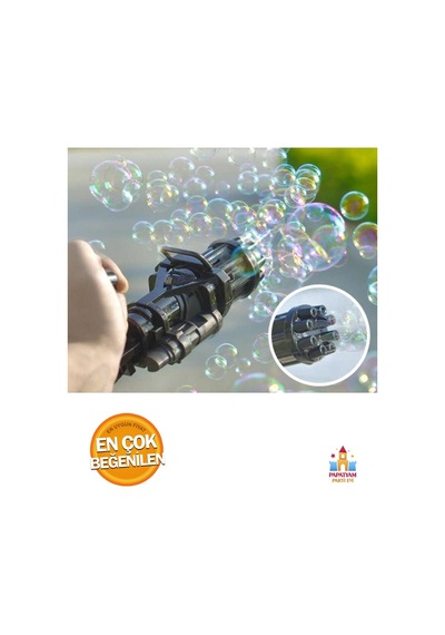 Otomatik Köpük Tabancası Siyah Renk