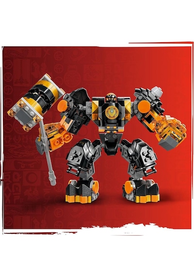 LEGO® Ninjago Cole’un Toprak Elementi Robotu 71806 7+ Yaratıcı Oyuncak Yapım Seti - 235 Parça