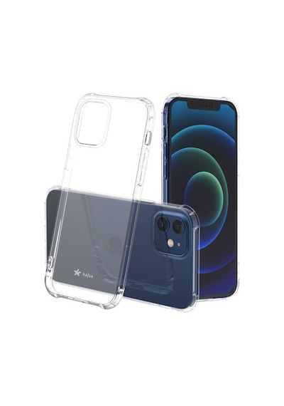 Kajsa Apple Uyumlu iPhone 12 Pro Kılıf Kajsa Transparent Kapak ZORE-216583