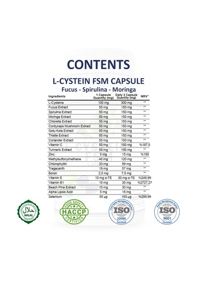 Gökçek Şifa Fsm L Sistein 60 Kapsül