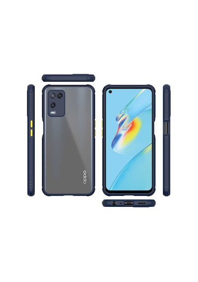 Mobilteam A54 4g Kılıf Kaff Kapak - Lacivert Lacivert