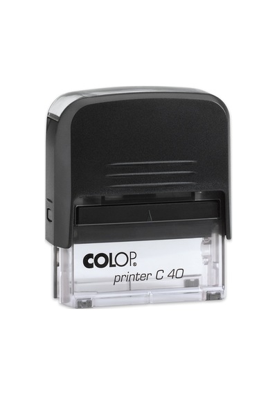 Colop Prınter C40 Siyah Kasa Kuru Keçe - 23 x 59 MM