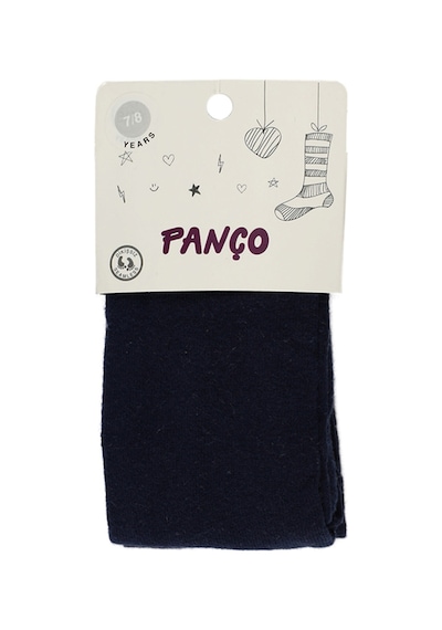 Panço Kız Çocuk Cotton Lacivert Külotlu Çorap