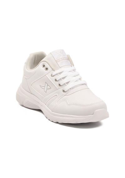 Beyaz Hafif Esnek Unisex Spor Ayakkabı Xstep 020-cilt G Beyaz-beyaz