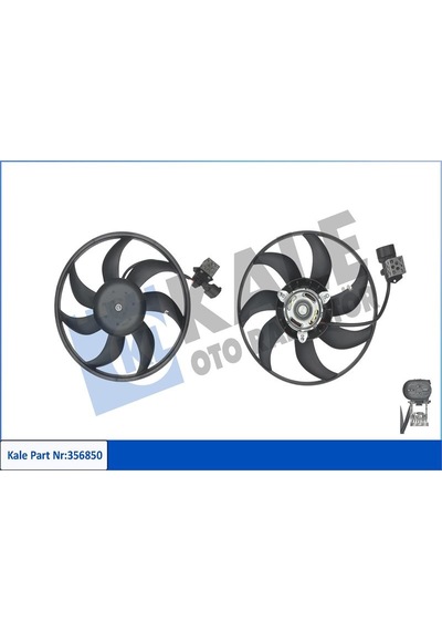 Kale 356850 Fan Grubu - Opel Combo 2006-2011 1.6 13110698 - 1314450 - 1341331 - 1341354 - 24421234 - 24445180 - 24445182 - 9158007