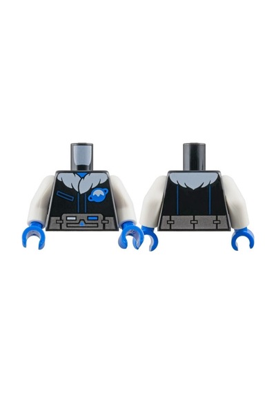 Minifigür Parçaları: Torso, Vücut, Gövde: 973pb5646c01