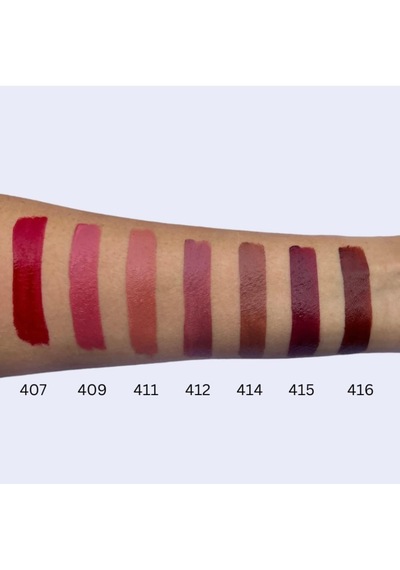 Cosmetics Mattemoist Lipgloss 409 Angel Yarı Mat Saten Bitişli Likit Ruj, Pembe