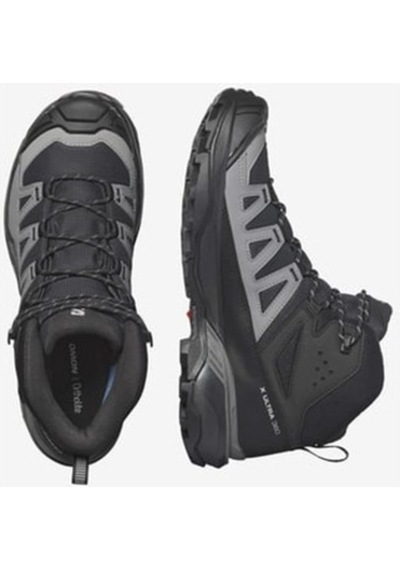 Erkek Çocuk Su Geçirmez Outdoor Bot, Dayanıklı Ve Konforlu Açık Gri