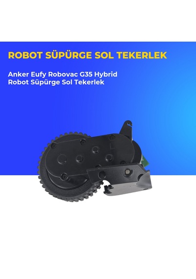 Anker Eufy Robovac G35 Hybrid Robot Süpürge Sol Tekerlek