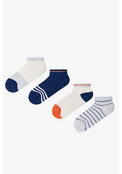 Penti Renkli Erkek Çocuk Stripe Sky 4'lü Patik Çorap