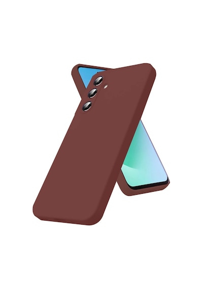 Samsung Samsung Uyumlu Galaxy S25 Fe First Silikon - Bordo
