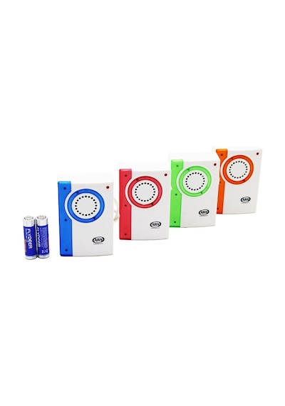 Ars Kod-341249-1 341249-2 Kapı Zili Elektronik 12v Pilli 2 Adet Aa Ding Dong