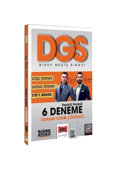 Yargı 2025 Dgs Sayısal-sözel Yetenek 2 Si Bir Arada 6 Deneme Fasikül Çözümlü - Deniz Atalay, Ibrahim