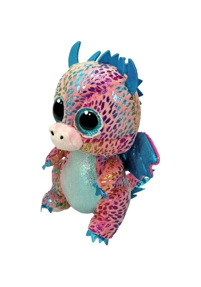 Ty Beanie Boos Peluş Ejderha Flint 17 Cm Çok Renkli