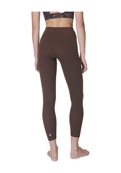 Sweaty Betty Sweaty Betty Super Soft 7/8 Kadın Kahverengi Yoga Tayt 44049 Kahverengi