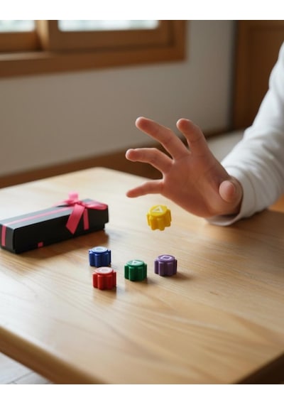 Squit Game Beştaş Oyunu - 5 Li Zeka Küpü - Hediye Kutulu Dikkat Ve Strateji Oyunu