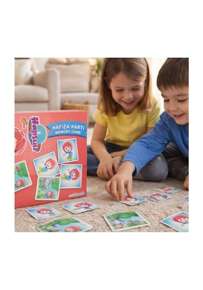 Adel Trt Çocuk Hapşuu Hafıza Kartı Memory Game 48 Kart