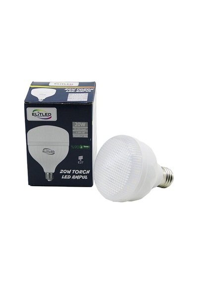 Elitled El-08-y2 20w Torch Led Bulb Ampul Beyaz - 6400k E27 2200 Lümen 20.000 Saat Ömür