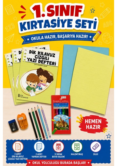 1. Sınıf Kırtasiye Seti 8