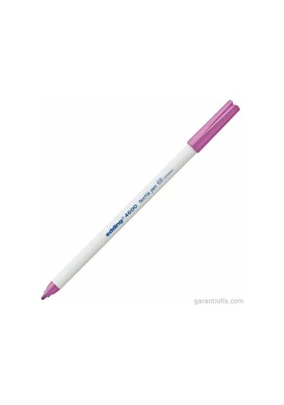 Edding 4600 Fosforlu Mor Kumaş Boyama Kalemi T-shirt/tekstil Pen