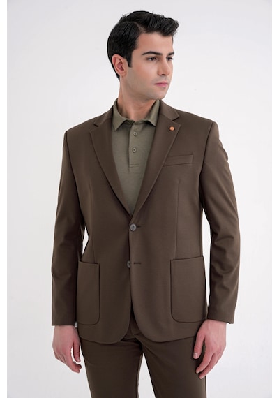 Efor Comfort Fit Mono Yaka Torba Cep Esnek Yünlü Kahverengi Spor Takım Elbise Tk 931 Kahverengi Efor Comfort Fit Mono Yaka Torba Cep Esnek Yünlü Kahverengi Spor Takım Elbise Tk 931 Kahverengi
