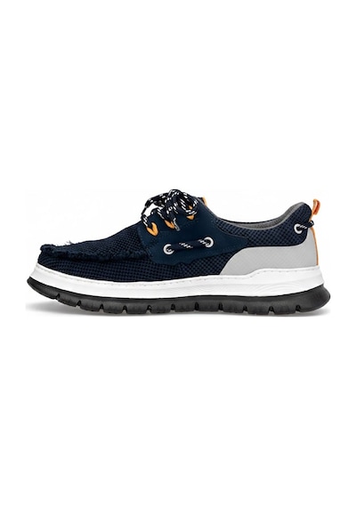 King Paolo K1339 Hawai Erkek Memory Foam Casual Ayakkabı Lacivert Lacivert