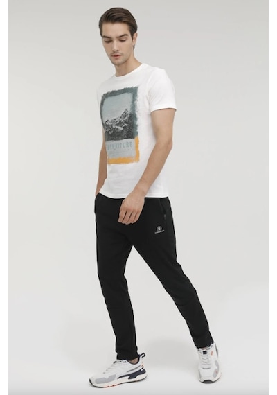 Lumberjack Düz Paça Pant Fit Kesim Erkek Eşofman Altı Siyah 001