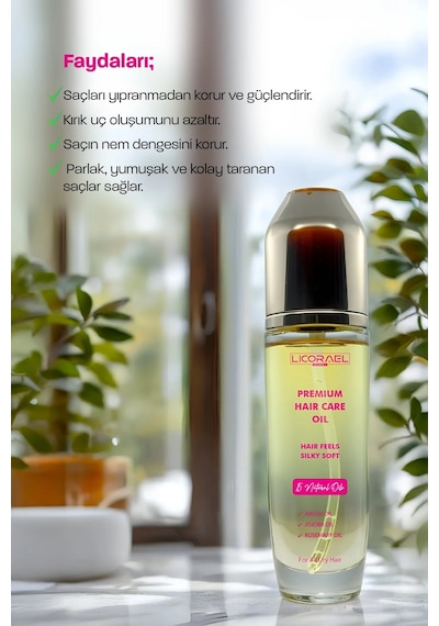 Licorael Dubai Premium Haır Care Oil Saç Bakım Yağı 120ml